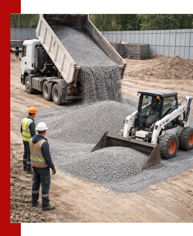 Доставка и продажа гранитного щебня фракции 0-5 в Ефремах