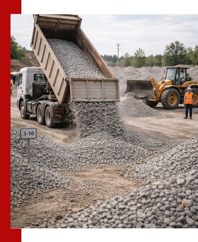 Гранитный щебень фракции 3–10: доставка и продажа в Ефремах