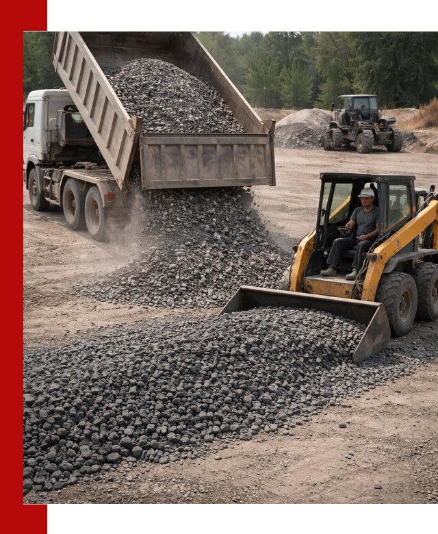 Гранитный щебень фракция 40-70 с доставкой в Ефремах