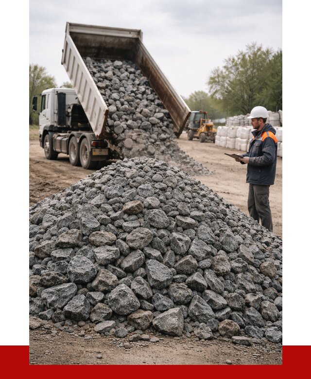 Гранитный щебень фракция 100-200 в Ефремах от 4303 р. ПРОНЕРУДФрм