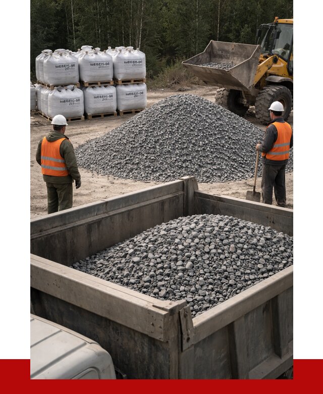 Щебень габбро диабаз 20-40 в Ефремах от 3483 руб. | ПРОНЕРУДФрм