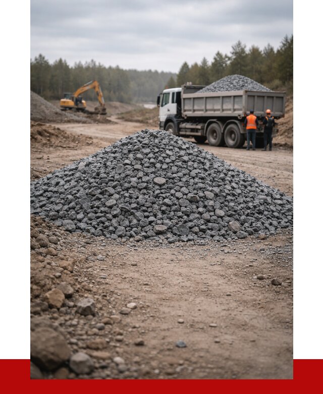 Щебень габбро диабаз фракция 40-70 в Ефремах от 2254 р-ПРОНЕРУДФрм