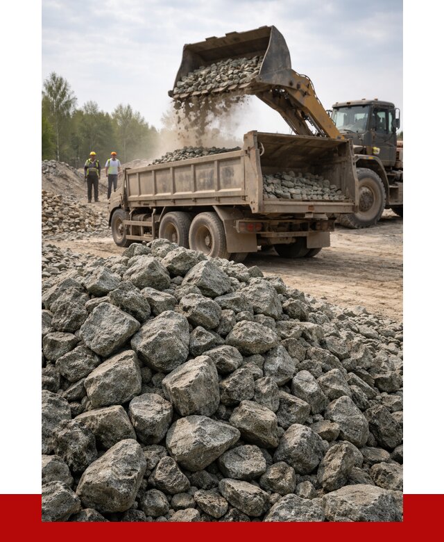 Щебень габбро диабаз фракция 70-150 в Ефремах от 2869 р.|ПРОНЕРУДФрм