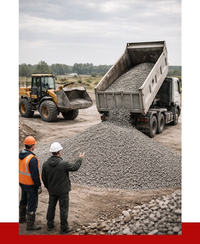 гравийный щебень фракция 3-10 в Ефремах от 3278 р. ПРОНЕРУДФрм