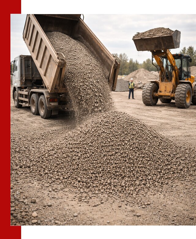 Гравийный щебень фракция 3–10 с доставкой в Ефремах