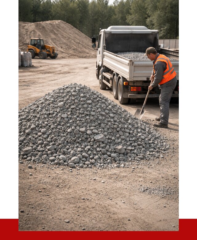 Гравийный щебень фракция 5-10 в Ефремах от 2254 р. | ПРОНЕРУДФрм