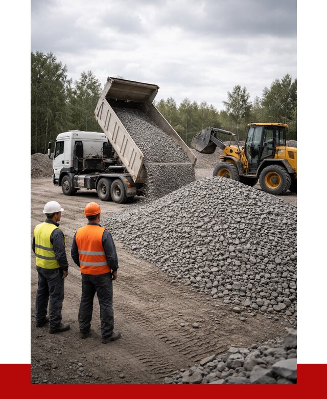 Гравийный щебень фракция 40-70 в Ефремах от 9733р | ПРОНЕРУДФрм