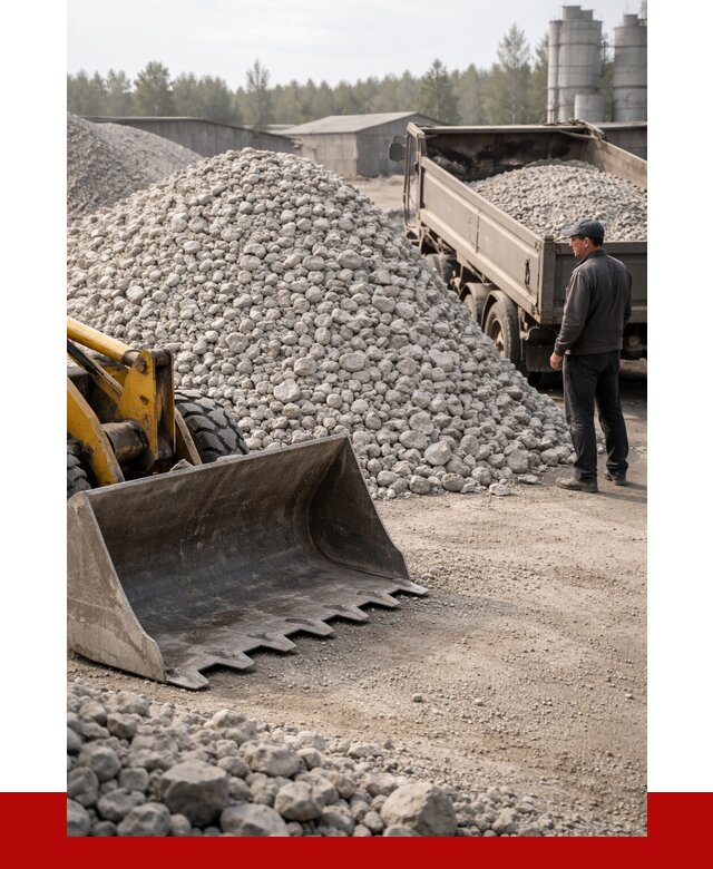 Известняковый щебень фракция 40-70 в Ефремах от 4303 р. | ПРОНЕРУДФрм