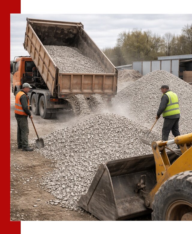 Доломитовый щебень фракции 5-20 с доставкой в Ефремах