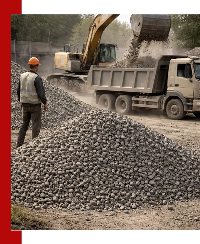 Шлаковый щебень фракция 5-20 с доставкой в Ефремах