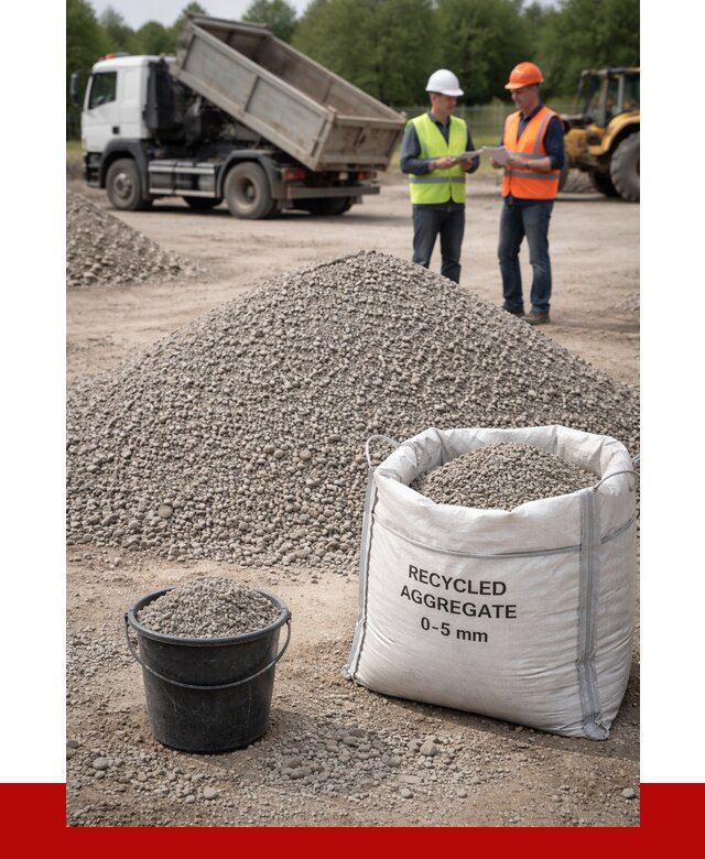 Вторичный щебень фракция 0-5 в Ефремах от 1639 р. ПРОНЕРУДФрм