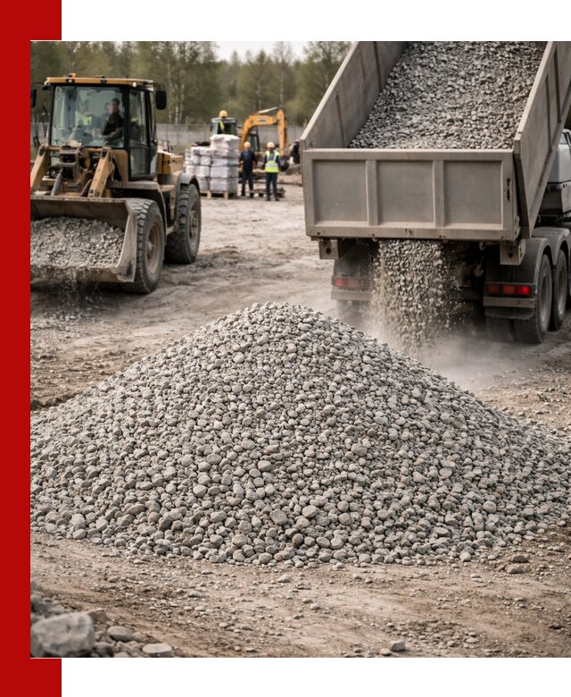 Вторичный щебень фракции 5-20 в Ефремах — доставка и продажа крупнотоннажно