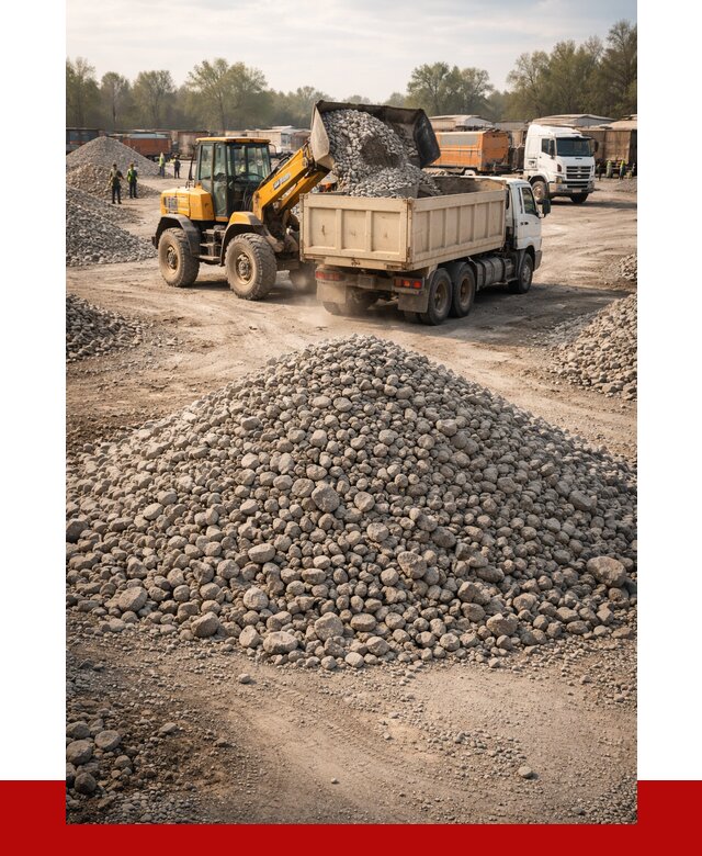 Вторичный щебень фракция 40-70 в Ефремах от 1783 р, ПРОНЕРУДФрм