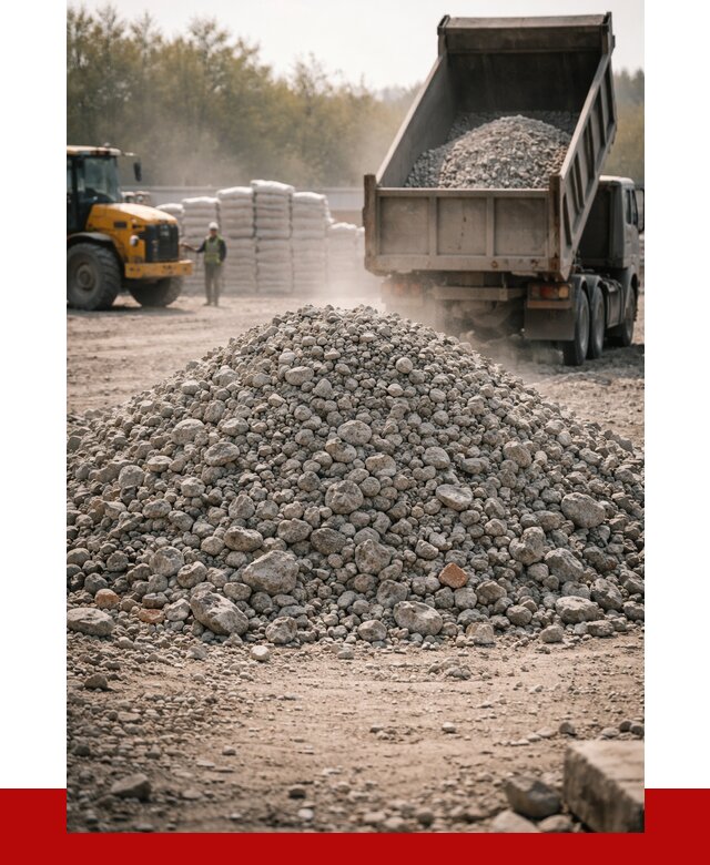 Вторичный щебень фракция 70-150 в Ефремах от 1434 р. | ПРОНЕРУДФрм