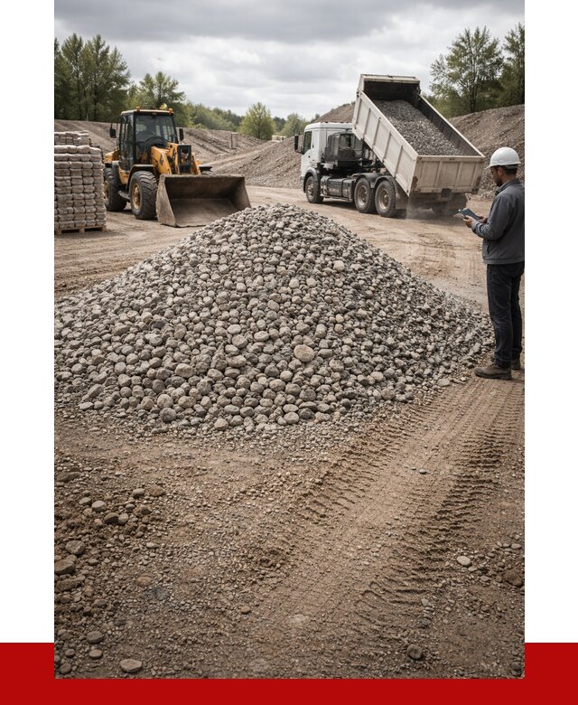 Купить бетонный щебень в Ефремах, от 3278 р. ПРОНЕРУДФрм