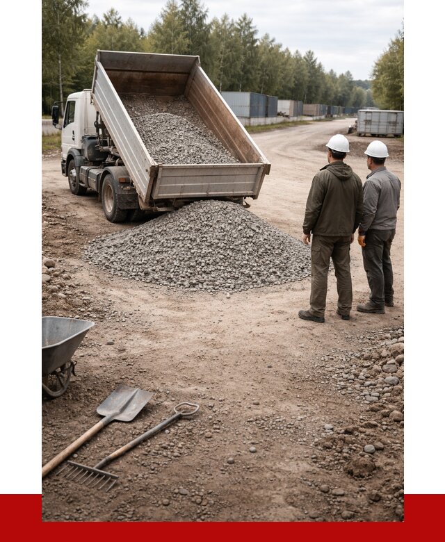 Бетонный щебень фракция 5-20 в Ефремах от 3278 р., ПРОНЕРУДФрм