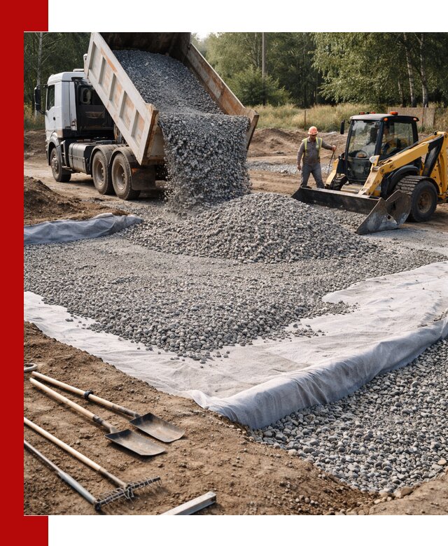 Щебень для фундамента с доставкой в Ефремах