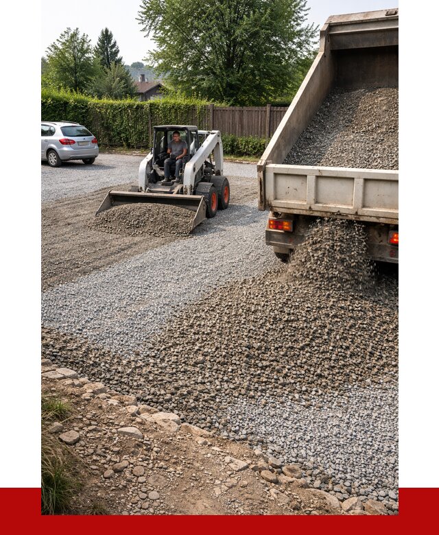 Щебень для парковки в Ефремах с доставкой от 1229 р.| ПРОНЕРУДФрм