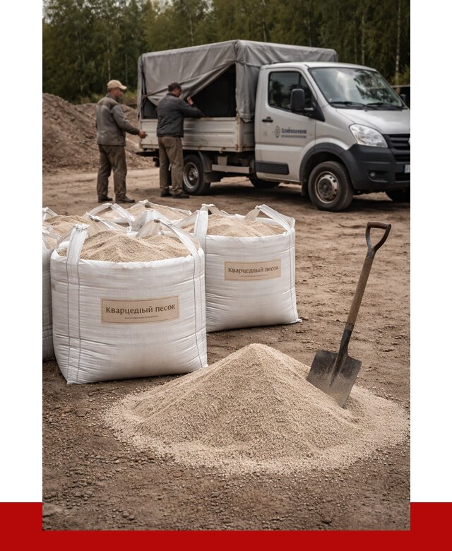 Кварцевый песок для пескоструя в Ефремах от 4610 р. | ПРОНЕРУДФрм