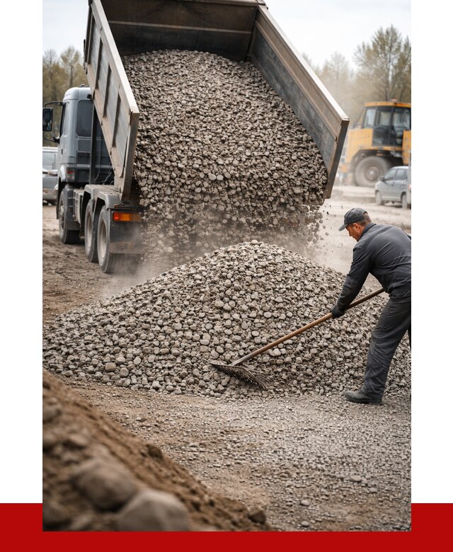 Гравий фракция 20-40 в Ефремах от 2561 р. доставка | ПРОНЕРУДФрм