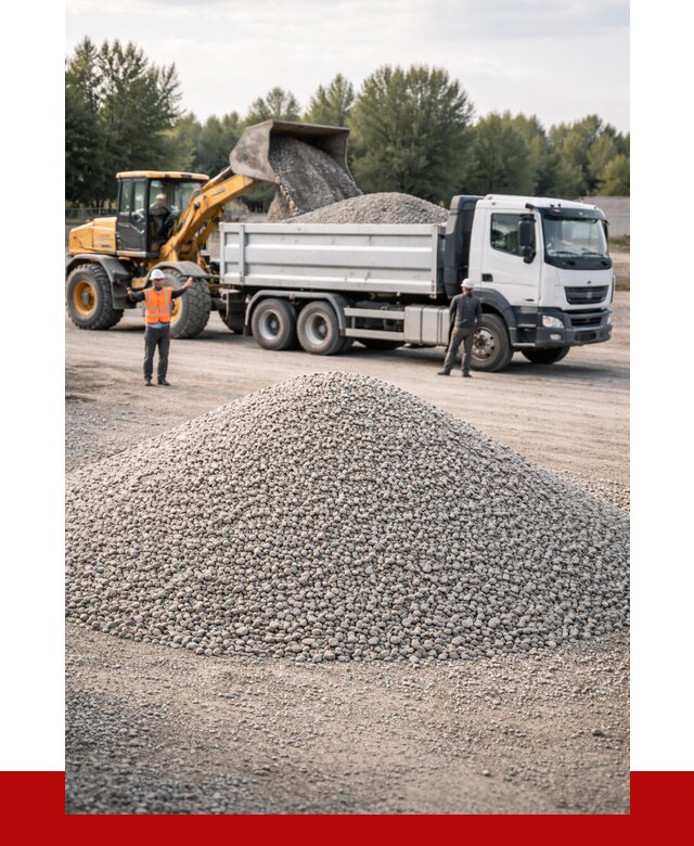 Купить мытый гравий в Ефремах от 3586 р, доставка ПРОНЕРУДФрм