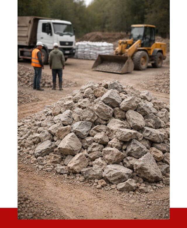 Купить бутовый камень с доставкой в Ефремах от 2356 р. | ПРОНЕРУДФрм