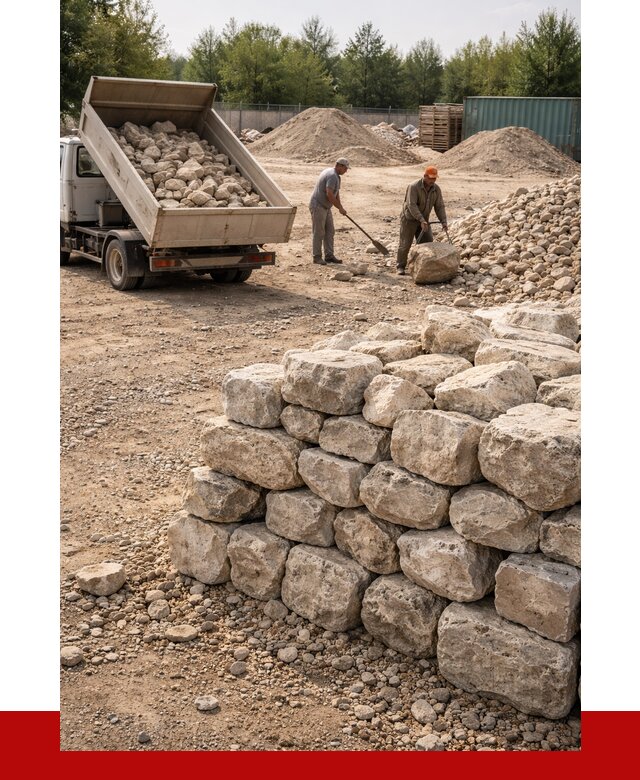 Бутовый камень известняковый в Ефремах от 4303 р. | ПРОНЕРУДФрм