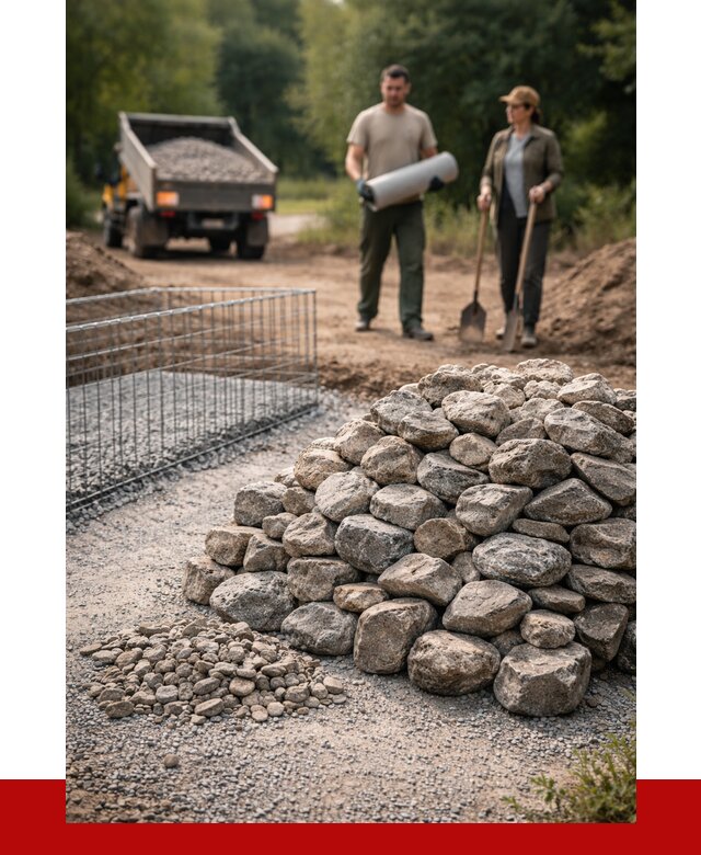 Камень для габионов фракция 100-200 в Ефремах от 4918 р. | ПРОНЕРУДФрм