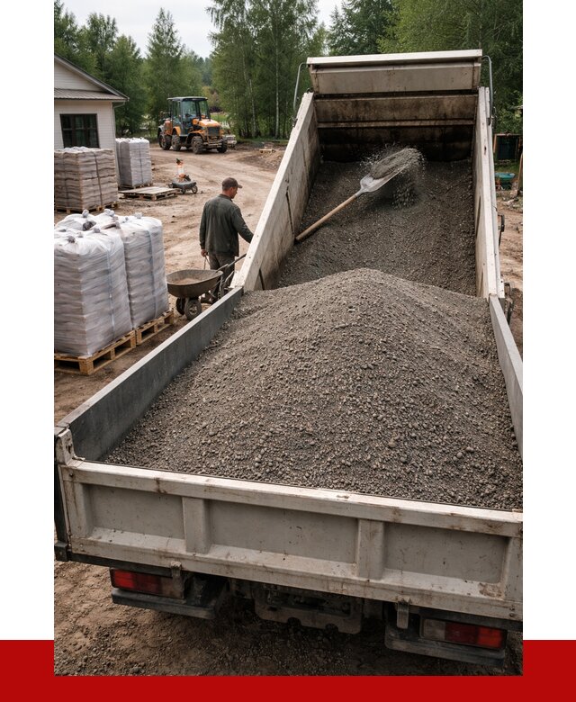 ЩПС с доставкой в Ефремах от 2151 р. за куб | ПРОНЕРУДФрм