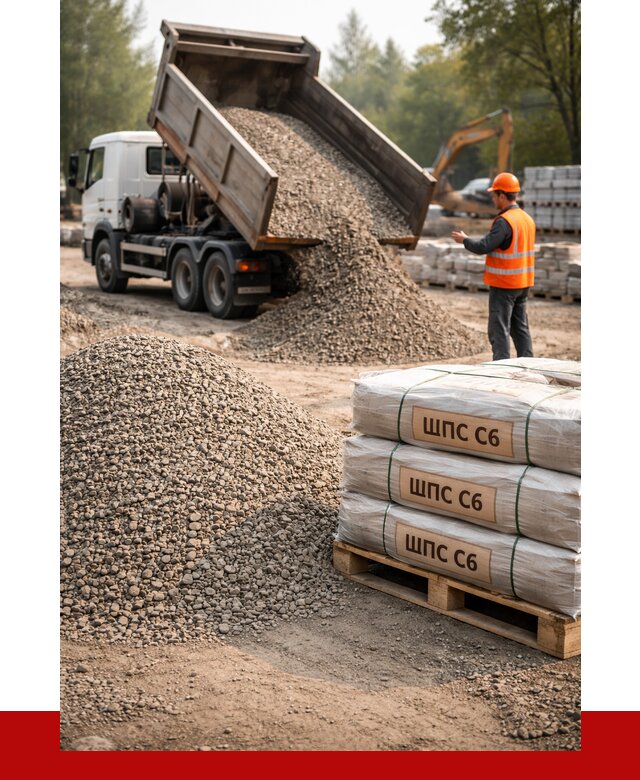 ЩПС С6 в Ефремах с доставкой от 2254 р. за куб | ПРОНЕРУДФрм