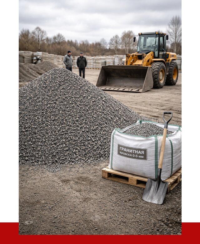 Купить гранитную крошку в Ефремах от 4918 р. с доставкой | ПРОНЕРУДФрм