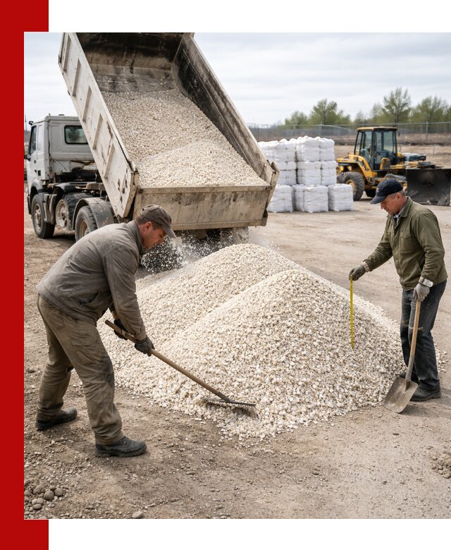 Мраморная крошка с доставкой и разгрузкой в Ефремах