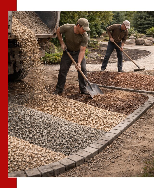 Декоративная крошка для ландшафта в Ефремах — продажа и доставка