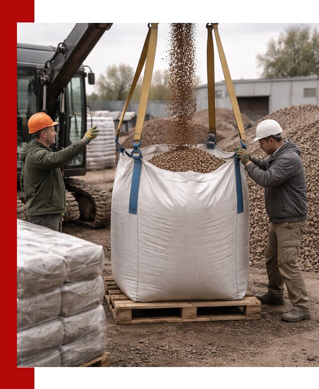 Керамзит в биг-бегах с доставкой в Ефремах