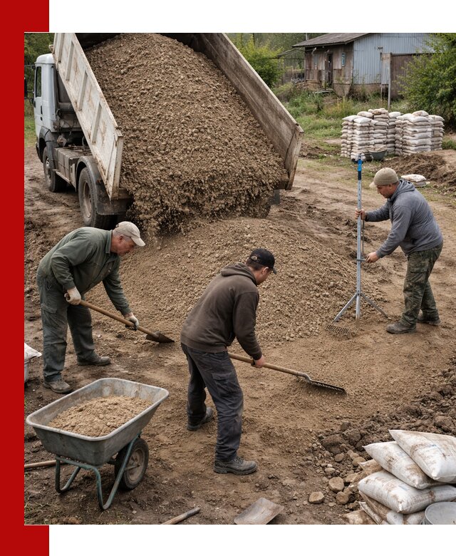 Керамзитовый песок с доставкой в Ефремах оптом и в розницу