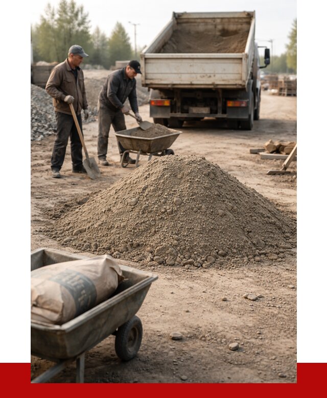 Цементно-песчаная смесь М150 в Ефремах от 4815 р. | ПРОНЕРУДФрм