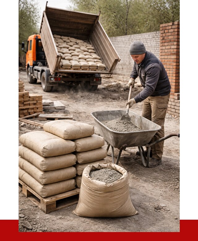 Купить сухую смесь для кладки в Ефремах от 1229 р. | ПРОНЕРУДФрм