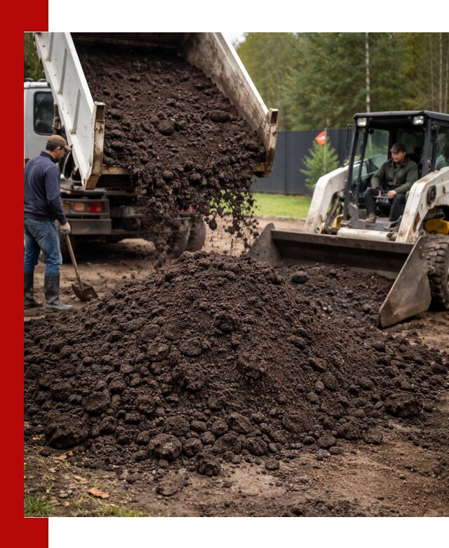 Плодородный грунт с доставкой в Ефремах для садов и огородов