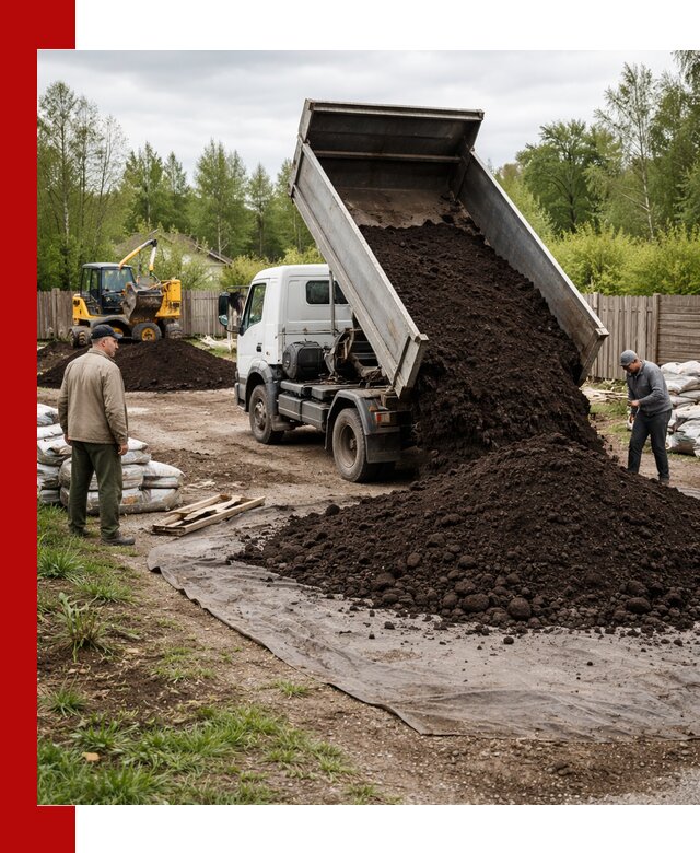 Доставка качественного почвогрунта в Ефремах оптом и в розницу