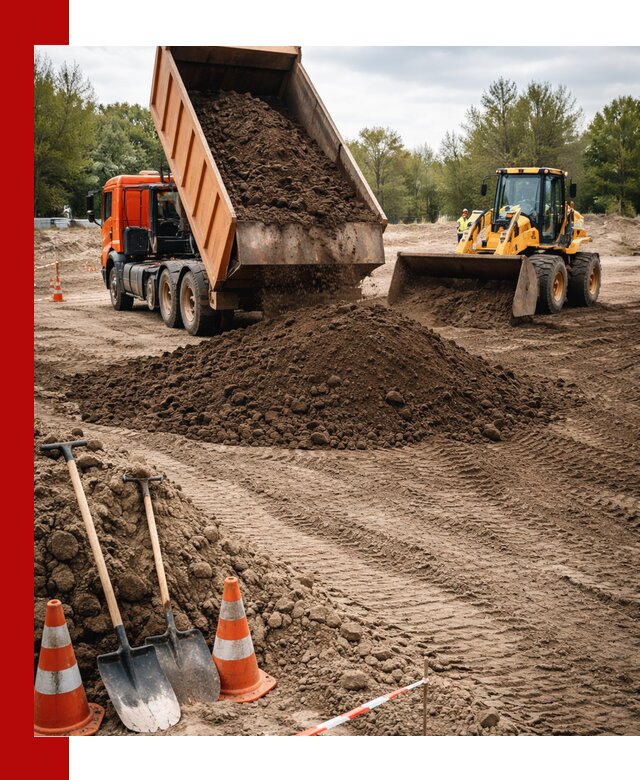 Поставка и доставка планировочного грунта в Ефремах