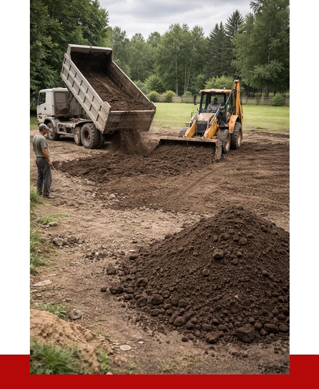 Грунт для выравнивания участка в Ефремах от 1229 р. | ПРОНЕРУДФрм