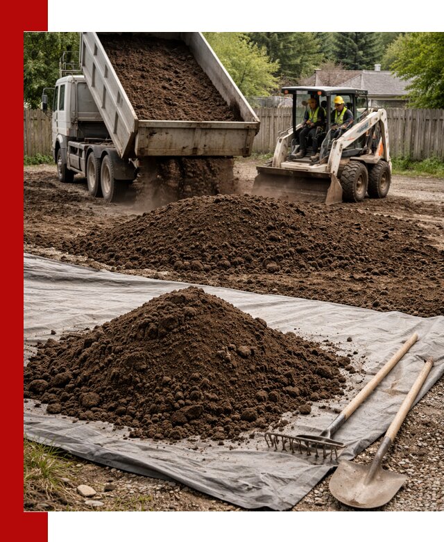 Грунт для отсыпки участка с доставкой в Ефремах