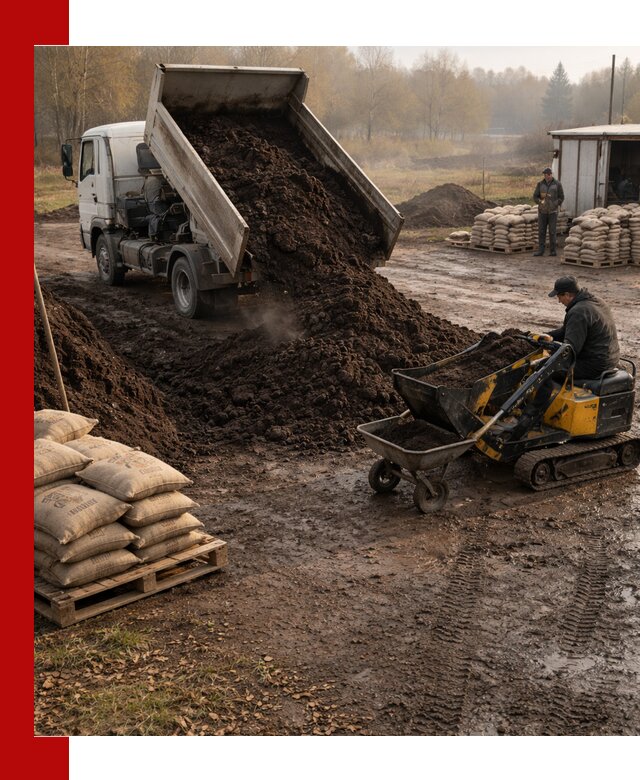 Кислый торф в доставке по выгодным ценам в Ефремах