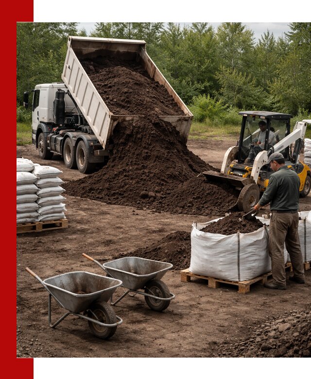 Доставка и продажа торфогрунта в Ефремах оптом и в розницу