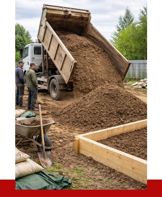 Торфо песчаная смесь в Ефремах с доставкой от 1895 р. | ПРОНЕРУДФрм
