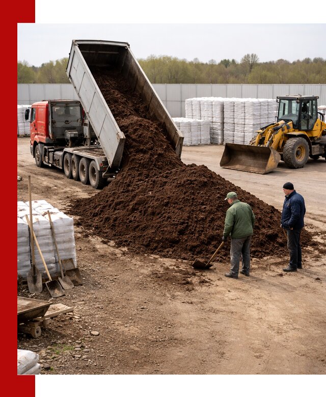 Доставка торфяных смесей оптом и в розницу в Ефремах