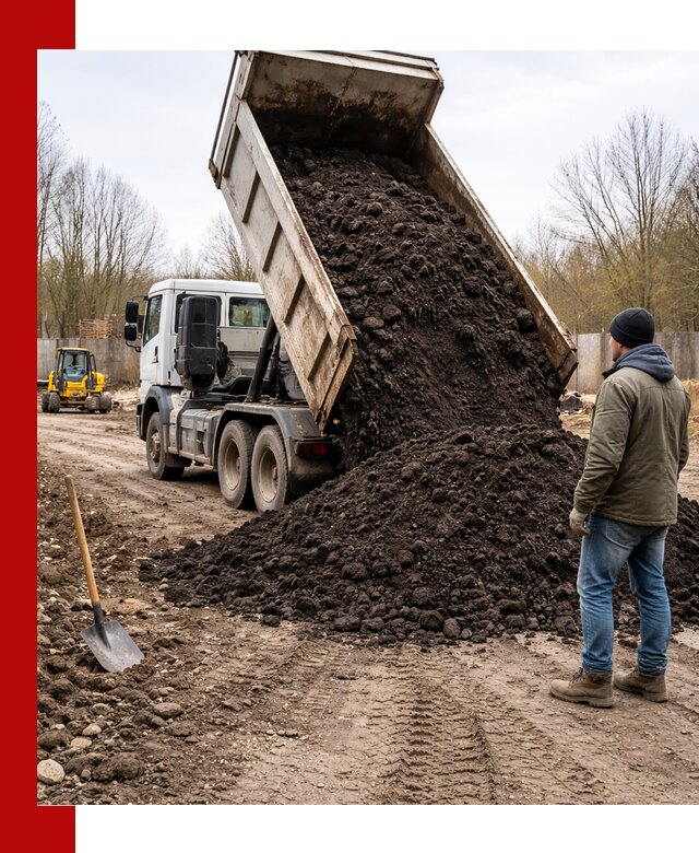 Доставка чернозема навалом в Ефремах быстро и выгодно