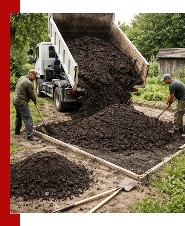 Купить чистый чернозем для огорода с доставкой в Ефремах