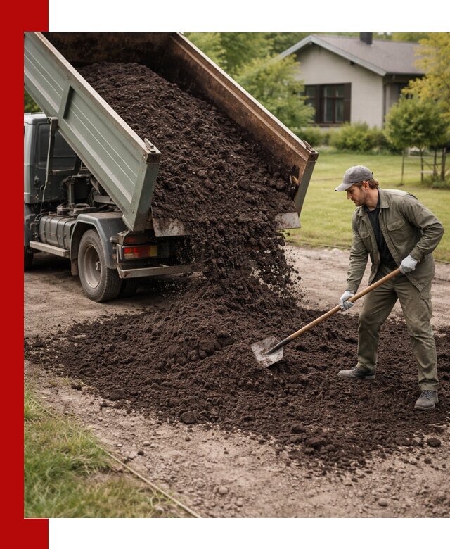 Чернозем для газона с доставкой в Ефремах быстро и качественно