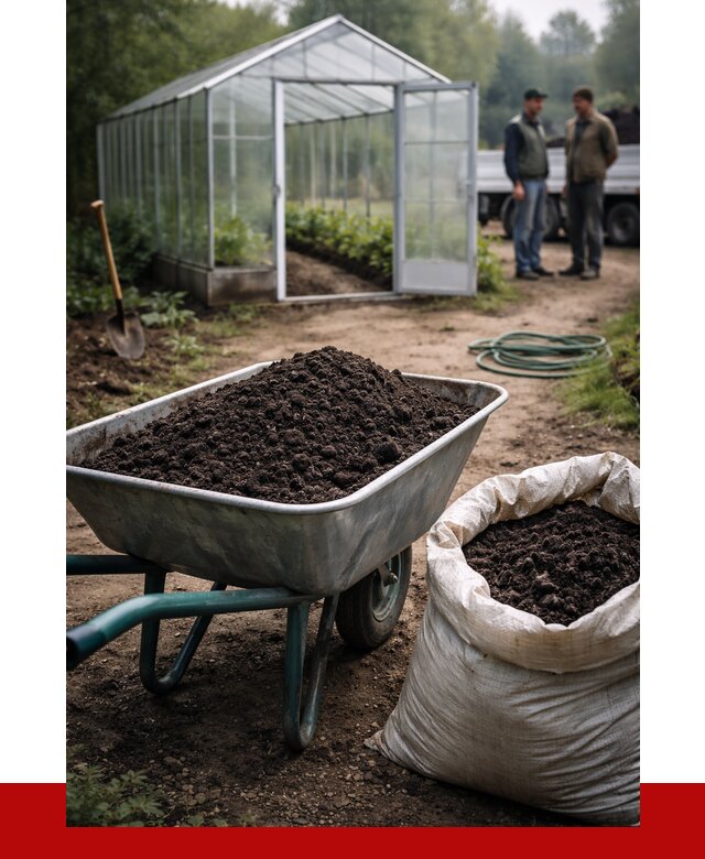 Чернозем для теплицы в Ефремах с доставкой от 1537 р. | ПРОНЕРУДФрм